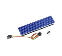 Form Factor Dot Matrixs Display Module with 5Pin Communication Interfaces for 5V Logical Projects Application Compatible Display