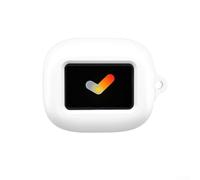 Form-Fitted Silicone Case for JBL LIVE Buds4 - Balanced Protection and Minimalist Portability Profile (White)