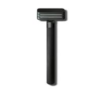 Form Razor | Aluminum Dual-Blade Safety Razor with 10 Single-Edge Blades | Eco-Friendly and Cost-Efficient Shaving Solution For Men and Women (Black)