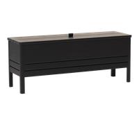 Form & Refine A Line Bench 111 cm Black Stained Oak