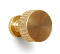Form & Refine Angle hook large Brass