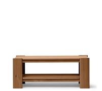 Form & Refine Beam Bench Deep Brown Pine