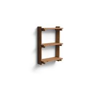 Form & Refine Beam Wall Shelf 3 Deep Brown Pine