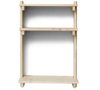 Beam office shelf with 3 compartments Form & Refine
