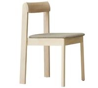 Form & Refine - Blueprint Chair, White Oiled Oak / Hallingdal 65 - Grey