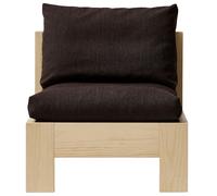 Form & Refine Icon Armchair Pine/Dark Brown