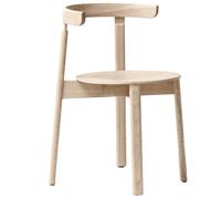 Form & Refine - Lunar Chair, White Oiled Oak - White Oak