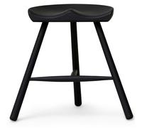 Form & Refine - Shoemaker Chair No. 49 Stool, Black stained Beech - Black Beech