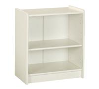 Form Wizard White Freestanding Bookcase, (H)720mm (W)640mm