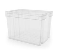 Form Xago Heavy Duty Clear 68L Plastic Stackable Storage Box