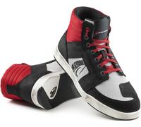 Forma Ground Dry Motorcycle Shoes, black/white/red, size 42