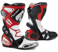 Leather Boots Racing Forma Ice Pro Red White Black