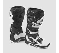 Forma Pilot Black / White Motorcycle Boots Track CE UK9, UK9.5-10, UK10.5, UK11
