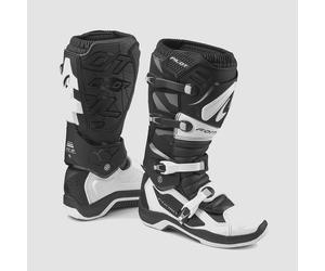 Forma Pilot Black / White Motorcycle Boots Track CE UK9, UK9.5-10, UK10.5, UK11