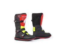 Forma Rock Kids Motocross Boots, black/red/yellow, size 37