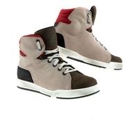 Forma Swift Dry Taupe Mud Motorcycle Boots Waterproof Leather Protection