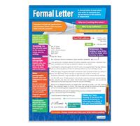 Formal Letter | English Posters | Gloss Paper measuring 850mm x 594mm (A1) | Language Classroom Posters | Education Charts by Daydream Education