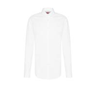 Hugo Kenno 10181991 Red Long Sleeve Shirt White 44 Men