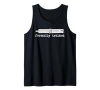 Formally Trained Slide Rule Mechanical Analog Tank Top
