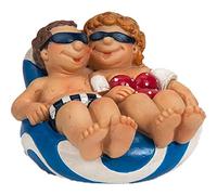 formano Figurine Couple of Holidaymakers on Inflatable Buoy