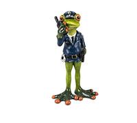 formano Frog as Policeman or Police Officer, Police Officer, Decorative Figure (Policeman)