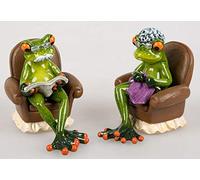 Formano Frog Grandma and Grandpa in Armchair