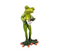 Formano Frog Man with Coffee Cup 1. Coffee Light Green Glossy