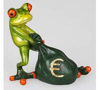 Formano Frog Money Pouch, Green, Approx. 10 x 11 cm, Kids, Unisex