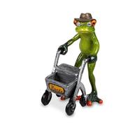 Formano Frog Retirement Light Green, Approx. 16 cm