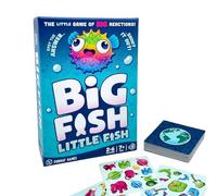 Big Fish Little Fish Game | Fast Fun Family Card Game Of Quick Reactions! | For Kids, Teens, and Adults | Ages 7+ | 2-6 players