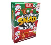 Format Games Christmas Snap The Difference Card Game, Green and Red, 56 Cards, Family Party Game, Ages 4+, 2-6 Players, 10 Minute Playtime