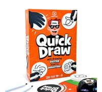 Format Games Quick Draw Party Game | Fast, Frantic And Hilarious Drawing Game | For Kids, Teens And Adults | Ages 8+ | 3-6 Players | 30 Minute Playtime