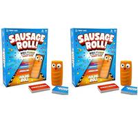 Format Games Sausage Roll Board Game | The Ultimate Challenge Game For Kids Teens and Adults | Individual or Team Competition & Silly Challenges | Easy Setup & Quick Play (Pack of 2)