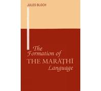 Formation of the Marathi Language