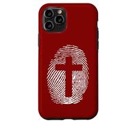 Formed In His Image Of Jesus Cross Thumbprint Art Case for iPhone 11 Pro