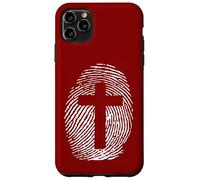 Formed In His Image Of Jesus Cross Thumbprint Art Case for iPhone 11 Pro Max