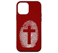 Formed In His Image Of Jesus Cross Thumbprint Art Case for iPhone 12 mini