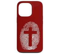 Formed In His Image Of Jesus Cross Thumbprint Art Case for iPhone 13 Pro