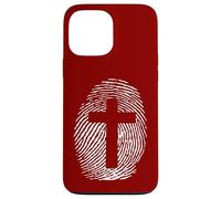 Formed In His Image Of Jesus Cross Thumbprint Art Case for iPhone 13 Pro Max