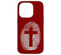 Formed In His Image Of Jesus Cross Thumbprint Art Case for iPhone 14 Pro