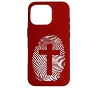 Formed In His Image Of Jesus Cross Thumbprint Art Case for iPhone 16 Pro
