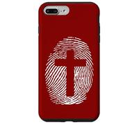 Formed In His Image Of Jesus Cross Thumbprint Art Case for iPhone 7 Plus/8 Plus