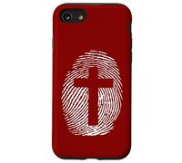 Formed In His Image Of Jesus Cross Thumbprint Art Case for iPhone SE (2020) / 7/8