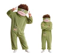 Formemory Silly Wearable Onesie for Adult Pajamas,Funny Halloween Onesies Soft Pajamas for Halloween Movie Nights Fun Cozy Relaxing Wear