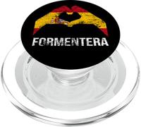 Formentera Love Sign Vintage Ibiza Spain PopSockets PopGrip for MagSafe