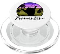 Formentera Retro Ibiza Spain PopSockets PopGrip for MagSafe