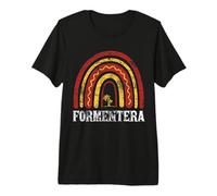 Formentera Vintage Rainbow Ibiza Spain Premium T-Shirt