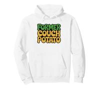 Former Couch Potato Now Runner Identity Humor 5k New Pullover Hoodie