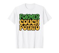 Former Couch Potato Now Runner Identity Humor 5k New T-Shirt