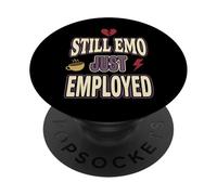 Former Emo Kid Corporate Millennial Office Burnout PopSockets Adhesive PopGrip